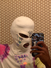 t-fula-attire - (White) 5Bangz Embłem SKIMASK - T’Fuła Attire - 