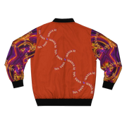 Hot Orange Fusion Bomber Jacket